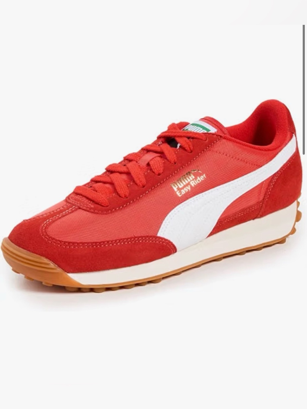 PUMA Easy Rider Men's Red White Sneaker Sz 7.5 (Women Sz 9)